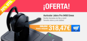 Oferta auriculares Jabra por 318,47 euros