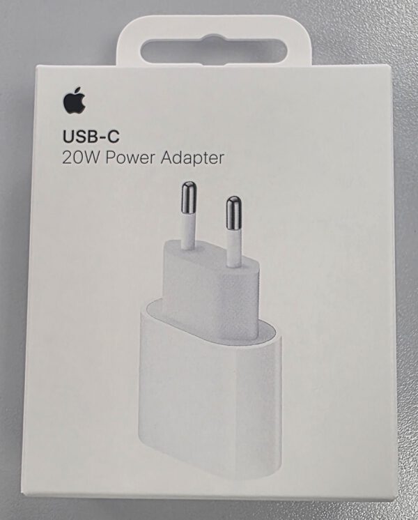 Adaptador corriente USB-C 20W caja